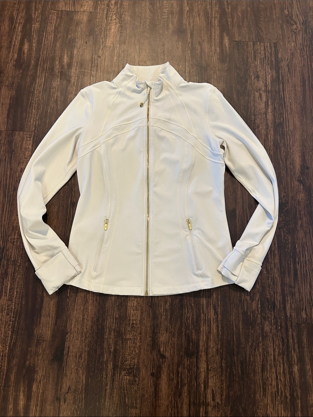 Ivory Gold Define Jacket